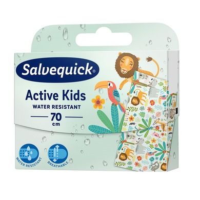 Salvequick, Active Kids, plastry dla dzieci do cięcia, 70 cm