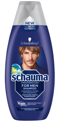 Schauma, szampon do włosów dla mężczyzn, 400 ml
