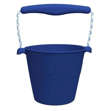 Scrunch, Bucket, składane wiaderko do wody i piasku, granatowe