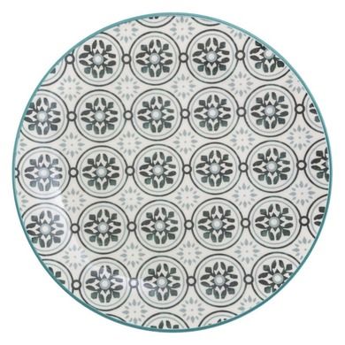 Secret de Gourmet, talerz obiadowy, La Dolce Vita, Ø27 cm, mozaika zielona