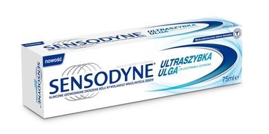 Sensodyne, Ultraszybka Ulga, pasta do zębów, 75 ml