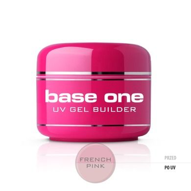Silcare, Base One French Pink, żel budujący do paznokci, 30 g