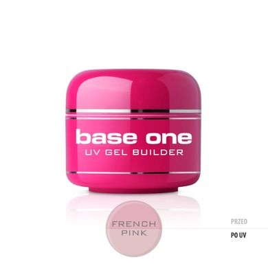 Silcare, Base One French Pink, żel budujący do paznokci, 5 g