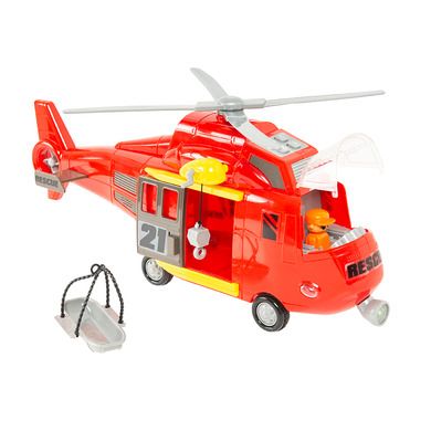 Smiki, helikopter ratunkowy, pojazd z dzwiękiem i światłem