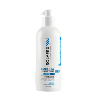 Solverx, Atopic Skin, emulsja pod prysznic, 250 ml