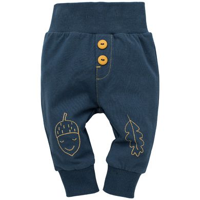 Spodnie dresowe niemowlęce, granatowe, Pinokio