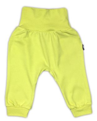 Spodnie dresowe niemowlęce, limonkowe, Nicol