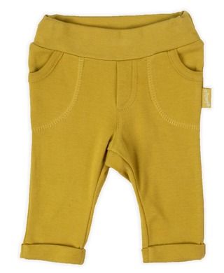 Spodnie dresowe niemowlęce, żółte, Nicol