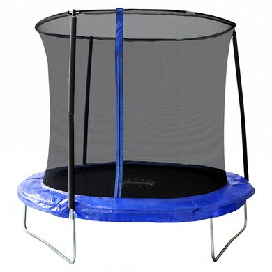SportsPower, trampolina ogrodowa z siatką zabezpieczającą, 244 cm