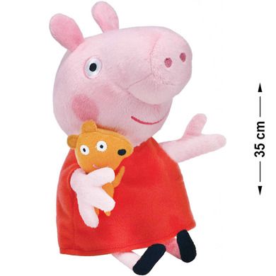 Świnka Peppa z przyjacielem, maskotka, 35 cm