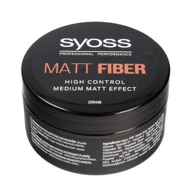 Syoss, włóknista pasta matująca do włosów, Matt Fiber, 100 ml