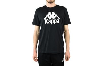 T-shirt męski, czarny, Kappa Caspar T-Shirt