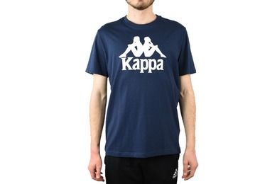 T-shirt męski, granatowy, Kappa Caspar T-Shirt