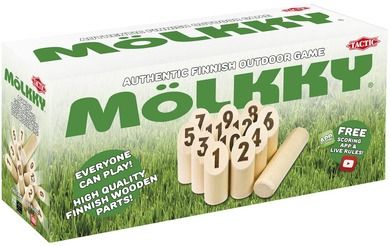 Tactic, Mölkky w kartonowym pudełku, wersja 2016, gra zręcznościowa