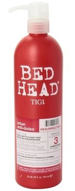Tigi, Bed Head Urban Antidotes Resurrection Conditioner, odżywka bardzo mocno odbudowująca włosy, 750 ml