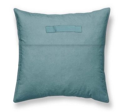 Today, poduszka dekoracyjna, Escale, bawełna, 50-50 cm, jasnoniebieska