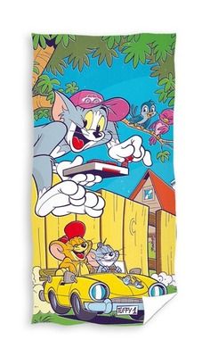 Tom & Jerry, ręcznik kąpielowy, 70-140 cm