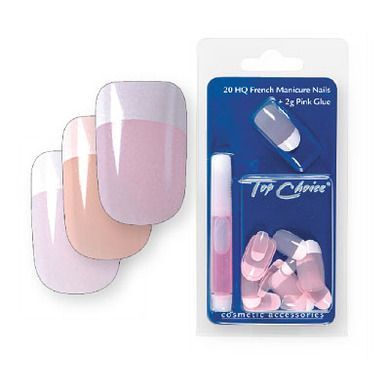 Top Choice, pielęgnacja i zdobienie paznokci, sztuczne paznokcie, French Manicure, beż 7866B