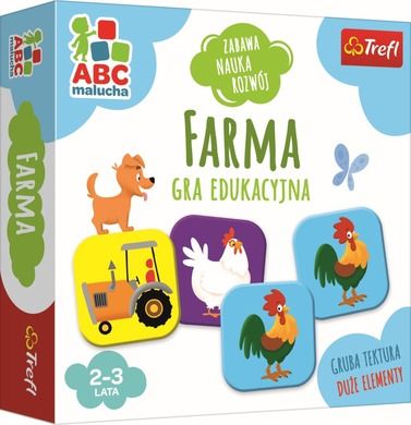 Trefl, ABC Malucha, Farma, gra edukacyjna