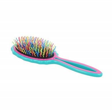 Twish, Big Handy Hair Brush, duża szczotka do włosów, Turquoise-Pink