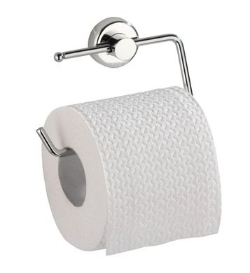 Uchwyt na papier toaletowy, Sion simple, power-loc, stal chromowana