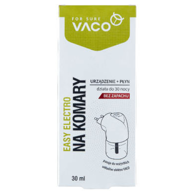 Vaco, Elektro Easy na komary, płyn, 30 ml