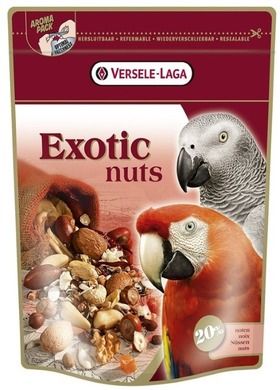 Versele Laga, Exotic Nuts, mieszanka orzechowa dla dużych papug, 750 g
