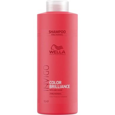 Wella Professionals, Invigo Brillance Color Protection Shampoo Normal, szampon chroniący kolor do włosów normalnych, 1000 ml