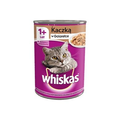 Whiskas, Adult, karma mokra dla kota, Kaczka, puszka, 400 g