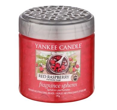 Yankee Candle, Fragrance Spheres, kuleczki zapachowe, Red Raspberry, 170 g