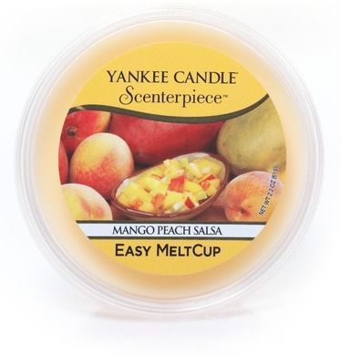 Yankee Candle, Scenterpiece Easy Melt Cup, wosk do elektrycznego kominka, Mango Peach Salsa, 61g