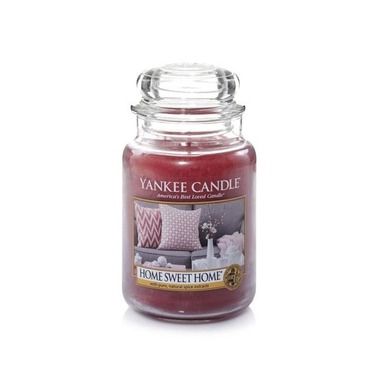 Yankee Candle, świeca zapachowa, duży słój, Home Sweet Home, 623 g