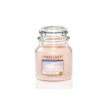 Yankee Candle, świeca zapachowa, mały słój, Pink Sands, 104 g