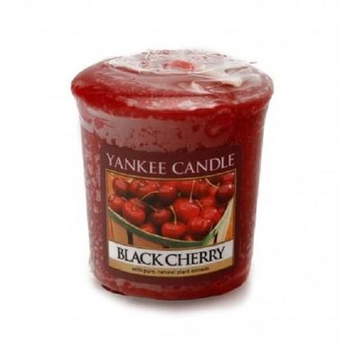 Yankee Candle, świeca zapachowa, sampler, Black Cherry, 49g