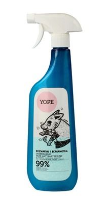 Yope, płyn do czyszczenia uniwersalny antybakteryjny, rozmaryn i bergamotka, 750 ml