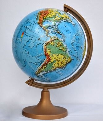 Zachem, globus fizyczny 3D, 320 mm