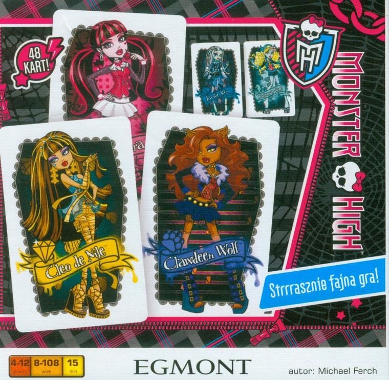 Egmont Monster High Strrrasznie Fajna Gra Gra Zrecznosciowa Smyk Com