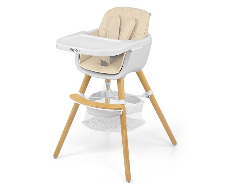 Milly Mally Krzeselko Do Karmienia 2w1 Espoo Beige Smyk Com