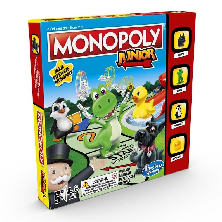 Monopoly Junior Gra Ekonomiczna Nowa Edycja Smyk Com