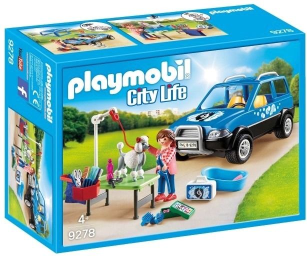 Playmobil City Life Mobilny Salon Dla Psow 9278 Smyk Com