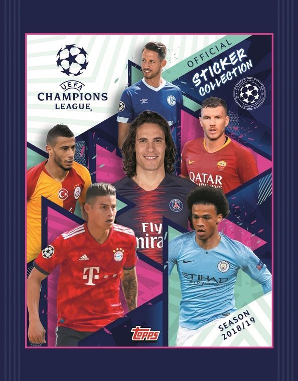 Topps Uefa Champions League 18 19 Saszetki 5 Naklejek Smyk Com