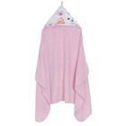 Babymatex, Maxi Junior, Sarenki, okrycie kąpielowe, róż, 140-70 cm