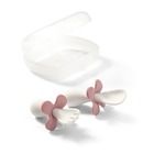 BabyOno, ergonomiczne sztućce dla dzieci, różowe