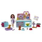 Barbie, Weterynarz, zestaw z lalką Chelsea