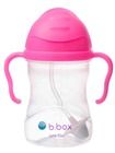 B.Box, bidon ze słomką, różowy granat, 240 ml