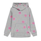 Bluza dziewczęca z kapturem, szara, Tom Tailor