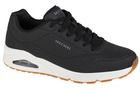 Buty sportowe męskie, czarne, Skechers Uno-Stand On Air