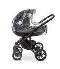 Caretero, folia przeciwdeszczowa na wózki głęboko-spacerowe