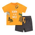 Cool Club, Komplet chłopięcy, T-shirt, Szorty, mix