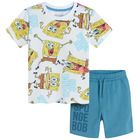 Cool Club, Komplet chłopięcy, T-shirt, Szorty, mix, SpongeBob